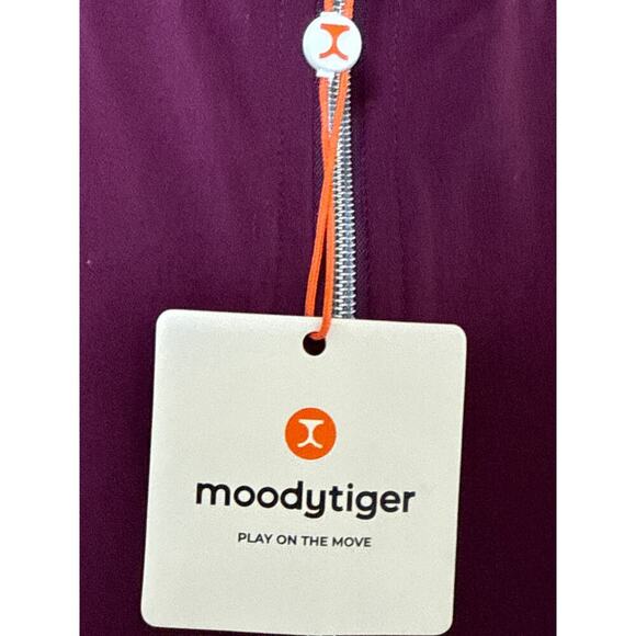 NWT Moodytiger Girls On Ice Color Block Jacket Size 170 /US 18 Grape Wine - Picture 10 of 15